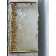 thumbnail image 1 of Rectangular Wavy Resin/Epoxy Serving Tray with Flakes Hand made, 1 of 22