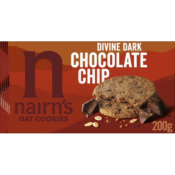 Dark Chocolate Oat Cookies