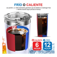 thumbnail image 4 of Termo Vasos Térmicos  Bloosom 20oz Acero Inoxidable Para Calor Y Frío Blanco, 4 of 4