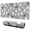 Halloween Ghost Pattern, variant on Long Mouse Pads for Desk,Halloween Ghost Pattern Desk Mats on Top Of Desks, Desk Mouse Pad Extra Large with 3mm Non-Slip Base and Stitched Edge for Gaming,Office,Work,Home 47.3"x23.6"