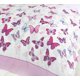 thumbnail image 2 of Juego de Funda Nórdica Rosa Fluttering Butterfly Girl Bedding Twin Or Full, 2 of 3