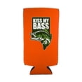 thumbnail image 2 of Kiss My Bass Slim Can Coolie (Orange), 2 of 4