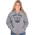 thumbnail image 3 of US Army Star Logo This We’ll Defend Unisex Plus Size Zip Hoodie Brisco Brands 2X, 3 of 4