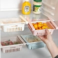 thumbnail image 2 of Retractable Drawer Organizer For Fridge Storage Vegetables And Fruits, 2 of 5