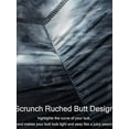 thumbnail image 6 of SAYFUT Women Scrunch Butt Shorts for Women High Waisted Yoga Shorts Ruched Butt Lifting Booty Shorts Gym Workout Hot Pants, 6 of 7