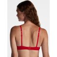 thumbnail image 2 of No Boundaries Wirefree Double Push Up Bra with Lace, Women's XS-XXXL, 2 of 3