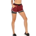 thumbnail image 2 of SAYFUT Women's Performance Double layer Running Shorts Workout Sports Yoga Shorts Tights Pants, 2 of 7