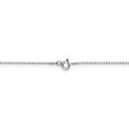 thumbnail image 4 of 925 Sterling Silver 1.05mm Square Beaded Chain 16 Inch, 4 of 7
