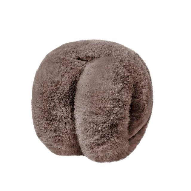 Yhmxh Orejeras plegables con cubiertas cálidas para las orejas para el invierno.