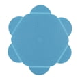thumbnail image 4 of Salvamanteles de silicona Macarena para microondas protector contra salpicaduras azul, 4 of 8