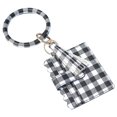 thumbnail image 2 of Large Bracelet Keychain Card Holder Tassel Bangle Key Ring Wristban With Wallet, 2 of 2