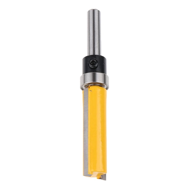 S SERENABLE 1/4-inch Flush Trim Pattern Router Bit Milling Cutter Woodworking 1/2x38mm 1/4*1/2*38mm