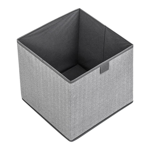 Storage Box For Clothing Toys, Fabric Storage Container, Small Size 12x8x6, Modern Minimalist Style, For Home Office, Versatile Storage Solution, Fabric Construction, Decorative Storage Akmoler