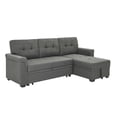 thumbnail image 4 of 86'' Upholstered Pull-Out Sofa Bed, 4 of 9
