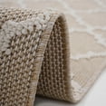 thumbnail image 3 of Area Rugs Guros Collection 5X7 Ivory / Trellis Indoor / Outdoor Area Rug,Runner Rugs, 3 of 6