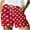 Red, variant on Fheaev Athletic Shorts For Women Sweat Shorts Comfy Summer Shorts High Waisted Running Shorts Sporty Short Workout Shorts Women's Summer Printed Multi Pocket Lace Up Shorts Pants
