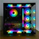 thumbnail image 3 of Tholdsy Estuche para juegos de 11.79 pulgadas Tira de LED Fuente de LED Estuche para juegos Luz RGB Lámpara de PC de iris Tira de luz Juegos de teclado y mouse para computadora, 3 of 6