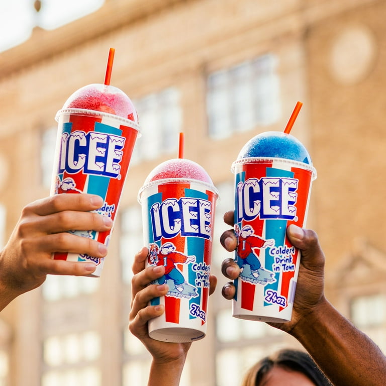 ICEE Float Red Cherry Icee & Vanilla Ice Cream - Shop Bars & Pops