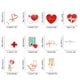 thumbnail image 3 of Sonducket Broches estetoscopio dibujos animados joyería estética pines esmaltados Doctor insignia adornos artesanía mochila DIY XZ4685 Type3 NO3, 3 of 6