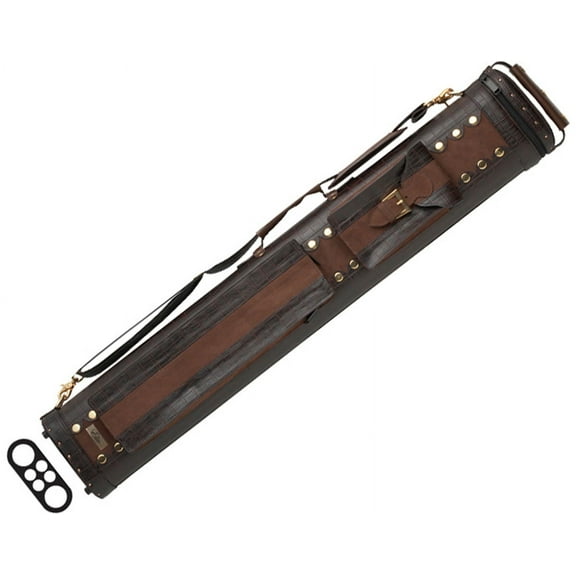 Elite ECC24 Brown Pool Cue Case Billiard Stick Bag Billiards Cues