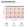 thumbnail image 4 of Fotbe Strawberry Reusable Cosmetic Bag Makeup Bag for Women Large Travel Cosmetic Pouch Girls' Make Up Organizer, 4 of 8