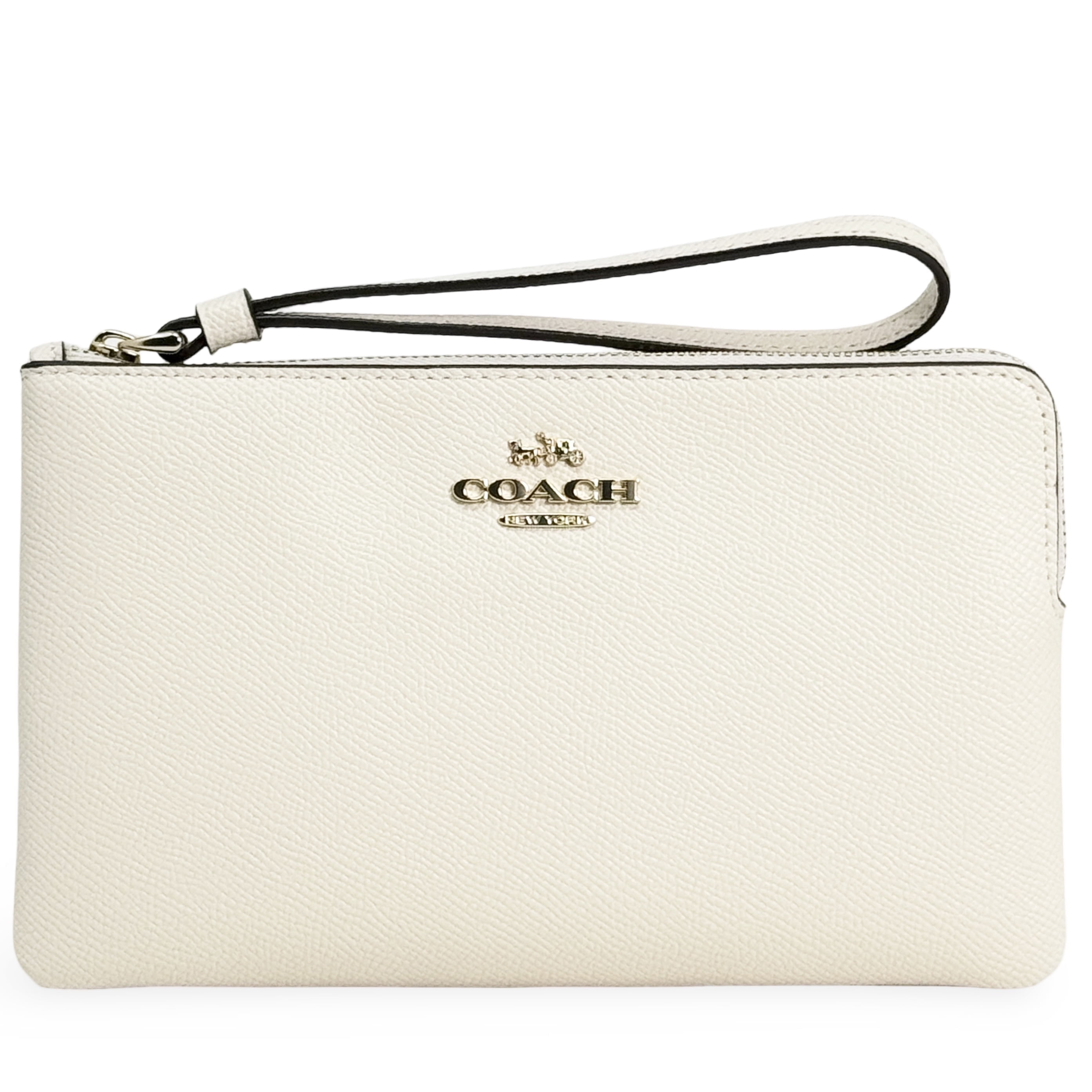 Coach Mini Skinny Id Case (Chalk / Gold) - Walmart.com