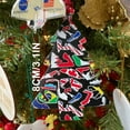 thumbnail image 3 of WLOELOEW Christmas Tree Acrylic Ornament Tree Shape Hanging Decor For Home Office Holiday Decoration Transparent Durable F, 3 of 4
