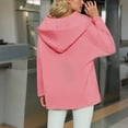 thumbnail image 3 of SHE IS Sweatshirts for Women Trendy Womens Hoodies Zip up Fleece Pullover Sweatshirts for Women Bulk Long Sleeve Tops for Women Plus Size My Orders Placed, 3 of 5