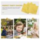 thumbnail image 2 of 500pcs Aluminium Foil Paper Gold Foil Paper Wrapping Paper Gift Food Package Paper for Packaging Chocolate (9x9cm), 2 of 3