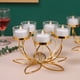 thumbnail image 4 of Candelabro de hierro forjado, accesorio romántico para cenas a la luz de las velas, adornos de candelabros modernos, decoración de mesa de comedor, estilo retro, dormitorio, 4 of 5
