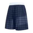 thumbnail image 4 of Aimik Plus Size Shorts for Men Elastic Waist Drawstring Mens Lounge Shorts Summer Breathable Cotton Blend Comfort Shorts for Home or Sleep, 4 of 5