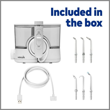 Waterpik ION Cordless Countertop Water Flosser - White