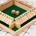 thumbnail image 4 of CCOCC Shut the Box Game,Number Flip Game Shut the Box Game 4 Player,Interactive Cooperative Fun Dice Games for Adults,Style7, 4 of 4