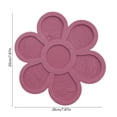 thumbnail image 3 of YAMB Flower Shaped Floating Drinking Station, 7.87in Outdoor Bee Floating Water Station Decor, Lightweight Foam Bird Bath Decor for Garden Orchard and Farm Outdoor Water Feeding, Pink, 3 of 7