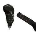 thumbnail image 4 of FORUDESIGNS Deer Camo American Flag Print 2 Pack Car Shift Knob Cover Handbrake Cover Wear-Resistan Auto Shift Lever Handle Protector Universal Case Sleeve Hand Protector Vehicle Decoration, 4 of 5