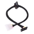 thumbnail image 1 of Cable de Alimentación Perfecl 24 Pulgadas 4 Pines a 2 Hembra 15 Pines, 1 of 8