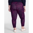 thumbnail image 2 of Terra & Sky Women's Plus Capri Legging, Sizes 0X-5X, 2 of 3