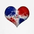 thumbnail image 3 of CafePress - Dominican Heart Baseball Jersey - Cotton Baseball Jersey, 3/4 Raglan Sleeve Shirt, 3 of 4