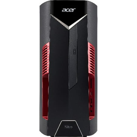 Acer Nitro N50-600 Gaming Desktop - Intel Core i5-8400 , NVIDIA GeForce 1060 6GB, 12GB RAM, 256GB SSD ,Windows 10 Home 64-bit, (Best 1060 6gb Gpu)