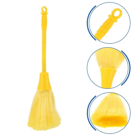 

Raindrops 3 Pcs Buddha Dust Sweep Temple Brushes Household Office Dad Yellow