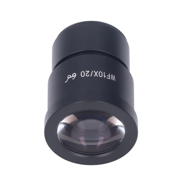 Lente de campo amplio, lente de microscopio WF10X/20 Lente de microscopio binocular de laboratorio Ocular gran angular Elegante y moderno