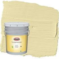 Glidden Fundamentals Star Bright / Green Flat Interior Paint, 5 Gallon