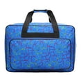 thumbnail image 4 of Tnarru Sewing Machine Carrying Case Carry Tote Bag Carrier Bag Pouch Sewing Machine Bag Household Organization Bag for Outdoors Home Blue, 4 of 8