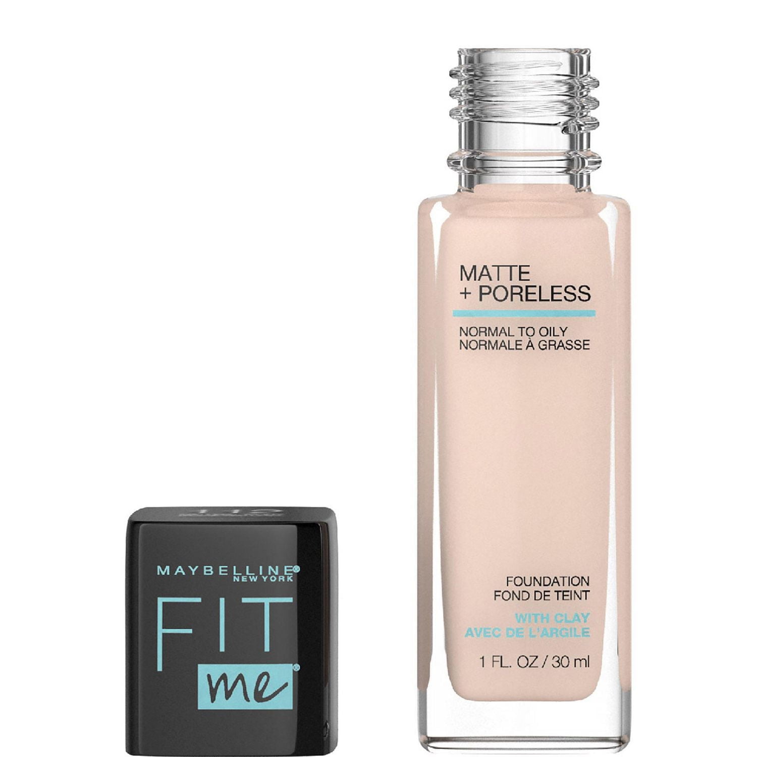 Maybelline New York Fit Me®, Matte + Poreless Liquid Foundation, Fit Me Matte + Poreless Foundation