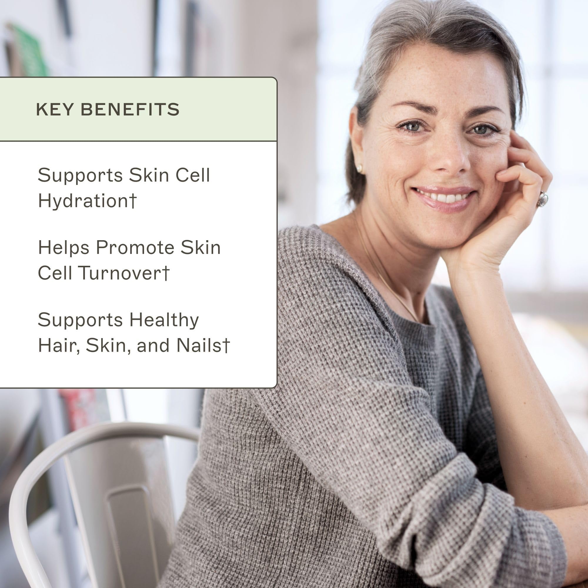 Amy Myers MD Hair Skin and Nails - Supports Strong Hair, Radiant Skin & Healthy Nails - L-Proline, Horsetail, Hyaluronic Acid - Gluten-Free - 120 Capsules (30 Servings)