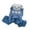 A, variant on Pet Ring Puppy Jeans - Suspenders Overalls with Bear Head Design for Dogs/Cats, Denim Material, Easy to Dress