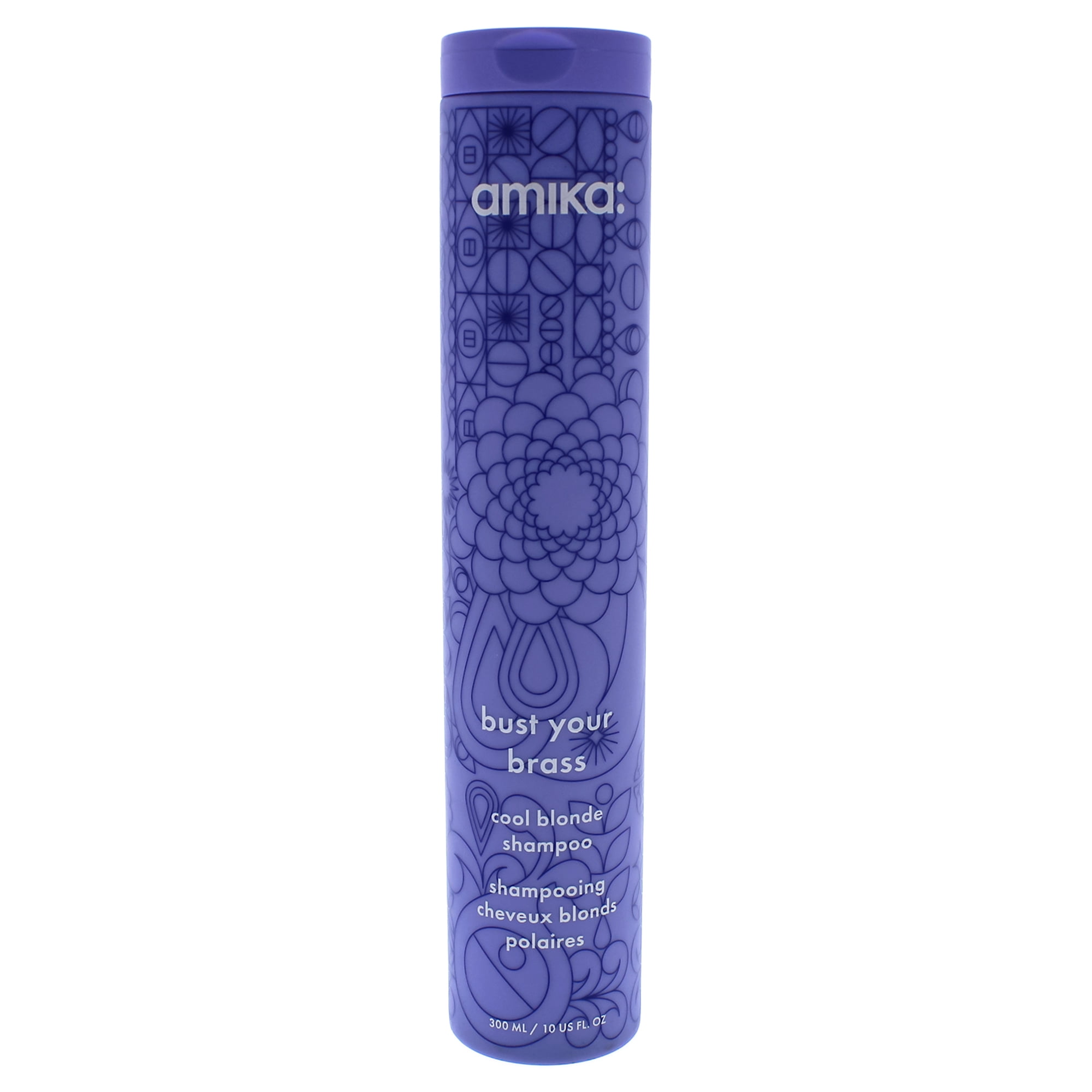Amika bust your brass online cool blonde shampoo