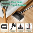 thumbnail image 5 of Detachable Handheld Steam Cleaner with 380mL Tank 260 ℉   Multi-Purpose Floor Steamer for Hardwood Tile Grout Windows Bath Kitchen 3-Level Steam Control, 5 of 8