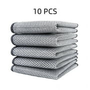 10-Pack Non-Scratch Wire Dishcloths, Multipurpose Dishwashing Rags for Kitchen