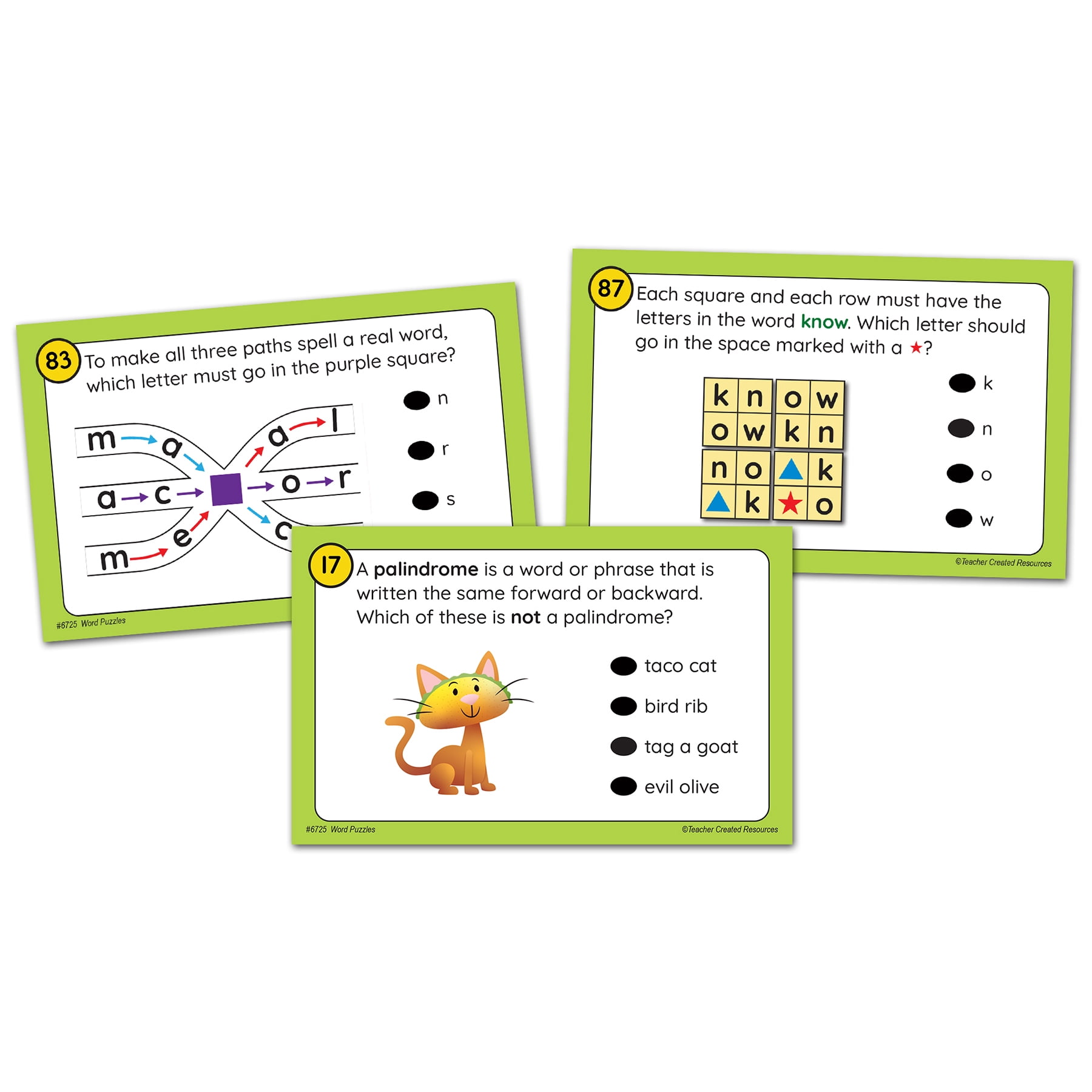 Teacher Created Resources Power Pen Play: Word Puzzles, Grade 2-3